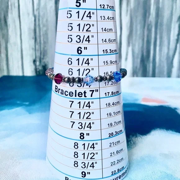 Vintage Brighton Multi-Color Crystal & .925 Sterling Silver Toggle Bracelet - Picture 6 of 7